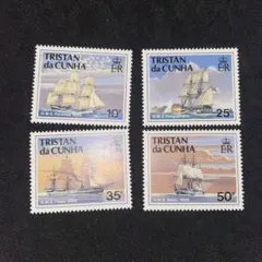 アセンション島 1988 レゾリューション 全4種完 未使用 コンプリート