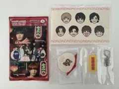 なにわ男子 HARD WORK 特典 3形態 チャーム 絆創膏 トレカ