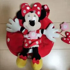ミニーマウス ぬいぐるみバッグ