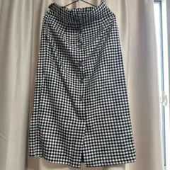 ギンガムチェックスカート