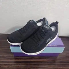 SKECHERS GO WALK ブラック スニーカー 新品 23.5センチ