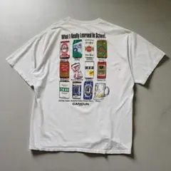 90s 3D Emblem CANCUN Beer Print Teeのサムネイル