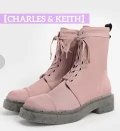 【CHARLES & KEITH】レースアップブーツ24.0~24.5cmのサムネイル