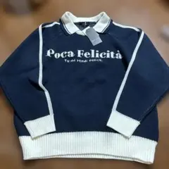 L★新品★襟付きニット
