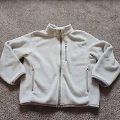 ニユクロ　フリースジャケット ライトグレー120