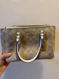 COACH シグネチャー 2way ショルダーバッグ