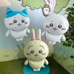 [ 感謝祭 ] ちいかわバルーン トリプルセット☆ レア商品☆