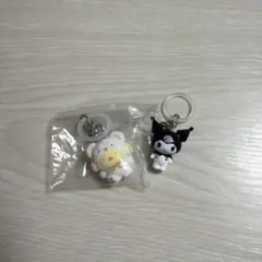 サンリオキャラクターズめじるしアクセサリーフラフラスノポムポムプリン