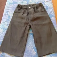 ダークグレー ハーフパンツ ゴムウエスト170