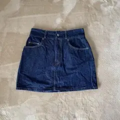 【即完売系】WEGO デニムミニスカート L ハイウエスト 美脚効果