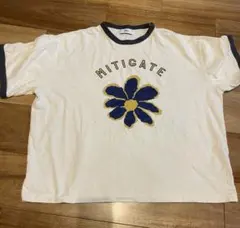 MN.L 半袖Tシャツ MITIGATE ロゴ 花柄のサムネイル