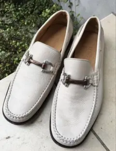 美品◇BALLY バリー トレスポ ローファー ストライプ モカシン 