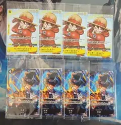 ワンピース　プロモ　6種　各4枚