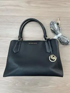 MICHAEL KORS 黒 ハンドバッグ ショルダーストラップ付き