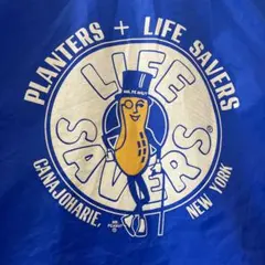 80s USA製ミスターピーナッツ コーチジャケットPlanters ビンテージ