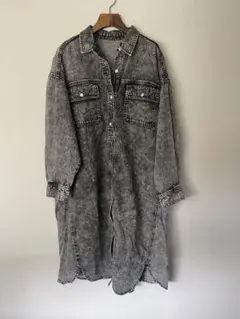 PAGE BOY ページボーイ デニムロングシャツ