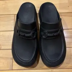 GU ローファークロッグサンダル by rokh 27cm　ブラック