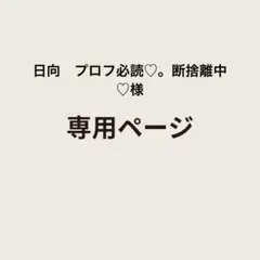 2026年最新】プロフ必読様専用の人気アイテム - メルカリ