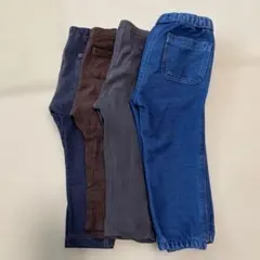 レギンス　デニム　4点セット　90