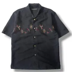 超美品】SOFTMACHINE FLAMMA SHIRTS (BLACK) - メルカリ