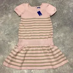 ■ BURBERRY BLUE LABEL ニットワンピース 膝丈 ボーダー