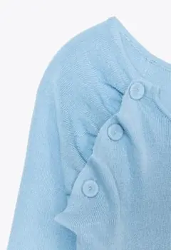 zara ギャザー入りニットトップス