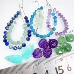 サービス品＊天然石のビーズセットh5