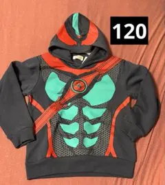 仮面ライダーゼッツ　なりきり　パーカー　しまむら　120cm 男の子　子供服