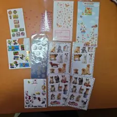 シールセット（犬・猫・ホログラム）