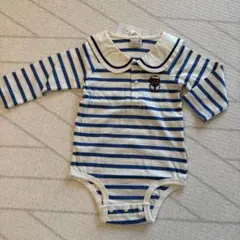 【未使用】Miffy ブルーナロンパース 80cm