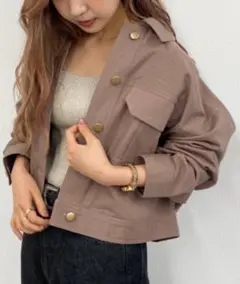 アプレジュールミニョン＊ジャケット＊デニムジャケット＊フリーサイズのサムネイル
