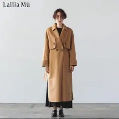 ラリアムー⭐︎Lallia Mu⭐︎2022AW⭐︎2wayリバーウールコート