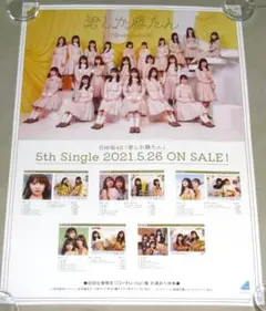 日向坂46 君しか勝たん　直筆　ポスター Amazon.co.jp: 【日向坂46応援店-B3ミニポスター×5枚付】 日向坂