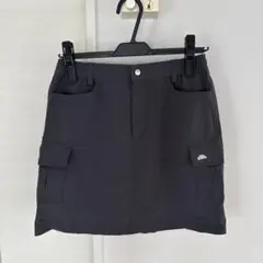 ダークグレー ポケット付きスカート