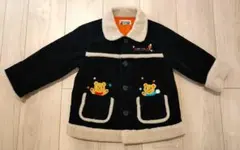 値下げしました(*^^*)Miki House 子供用ボアジャケットコート100