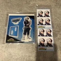 DAISO ヒロアカ 轟焦凍 アクスタ 証明写真風ステッカー