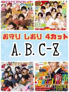 A.B.C-Z 月刊TVガイド ザテレビジョン TVfan 2月号 切り抜き
