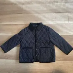 【美品】パフテックキルトジャケット　110cm ネイビー　ユニクロ　UNIQLO