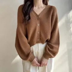 PAGEBOY ワッフル編み2WAYカーディガン F #111のサムネイル