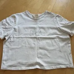 Rady 半袖 ビジュー ショート丈 トップス