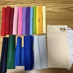 洗えるカラーフェルトセット