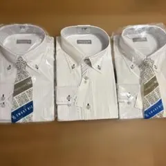 新品未使用メンズ ドレスシャツ ホワイト