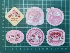 ハローキティ メゾピアノ　ステッカー6柄