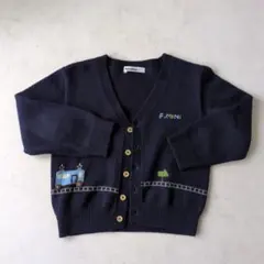 ファミリア♡familiar♡ネイビー カーディガン♡110♡男の子