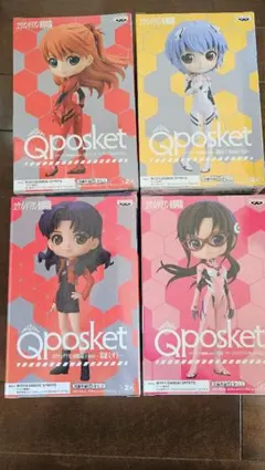 Qposket エヴァンゲリオンフィギュア 4体セット
