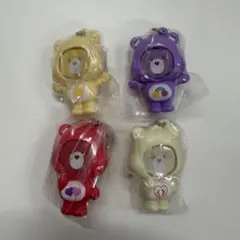 新品未開封 ケアベア　フォトフレームマスコット ガチャガチャ 4個セット