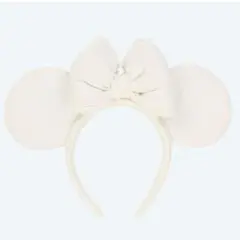 ミニー カチューシャ 白デニム