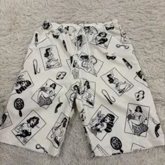 ミルクボーイ MILK BOY フラッシュタトゥー ハーフパンツ 白 tatooのサムネイル
