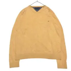 トミーヒルフィガー カシミヤ混ニット セーター イエロー r76