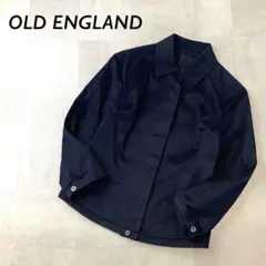 OLD ENGLAND コットン ジャケット ダークネイビーのサムネイル